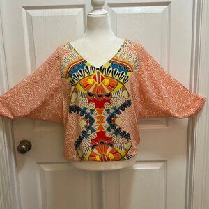 XOXO Dolman split sleeve top szS
